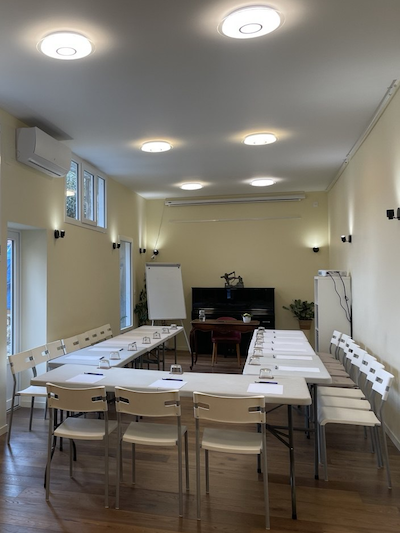 La salle des Muses de l'Espace Musset en format U
